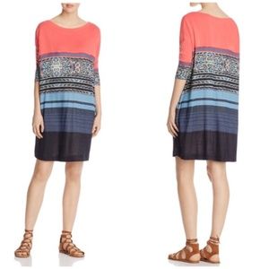 Free People Steppin Out shirt Dress Tunic knit striped size XS extra small